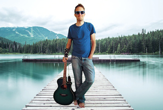 Dan Ward (UK/CH) - Singer-Songwriter and One-Man-Band, with 150 covers