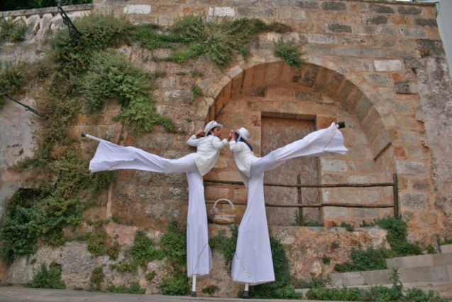 Artisti di strada spettacoli Matrimonio — photo 8