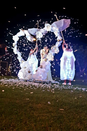 Artisti di strada spettacoli Matrimonio — photo 11