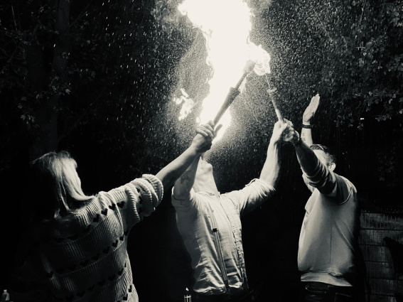Feuershow, Feuerspucker — photo 5